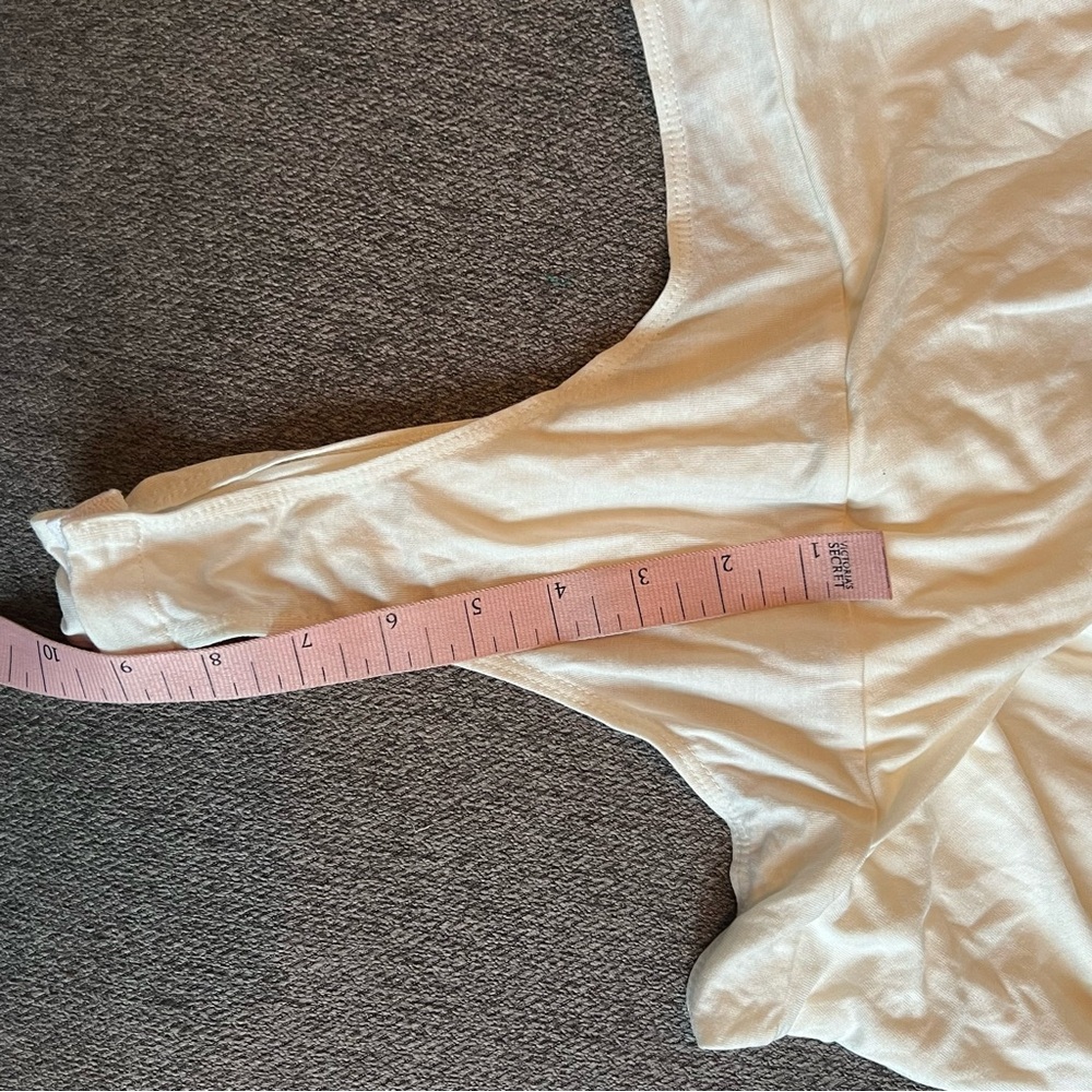 Lulus Bodysuit White Me Myself and Tie - Picture 7 of 8